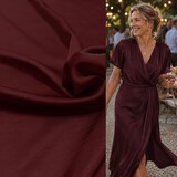 Silky Satin Stretch SI13 - wine red Silky Satin Stretch SI13 - wine red