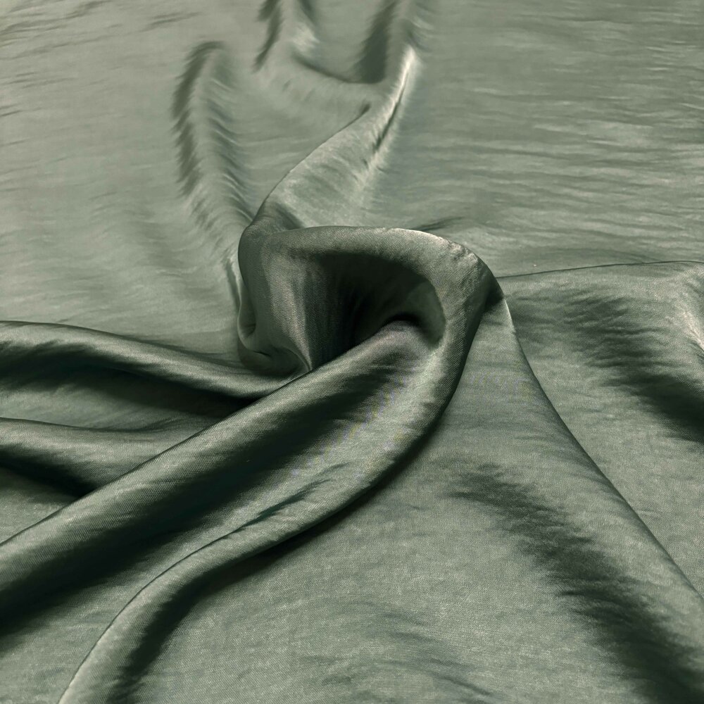 Silky Satin Stretch SI15 - saliegroen Silky Satin Stretch SI15 - saliegroen
