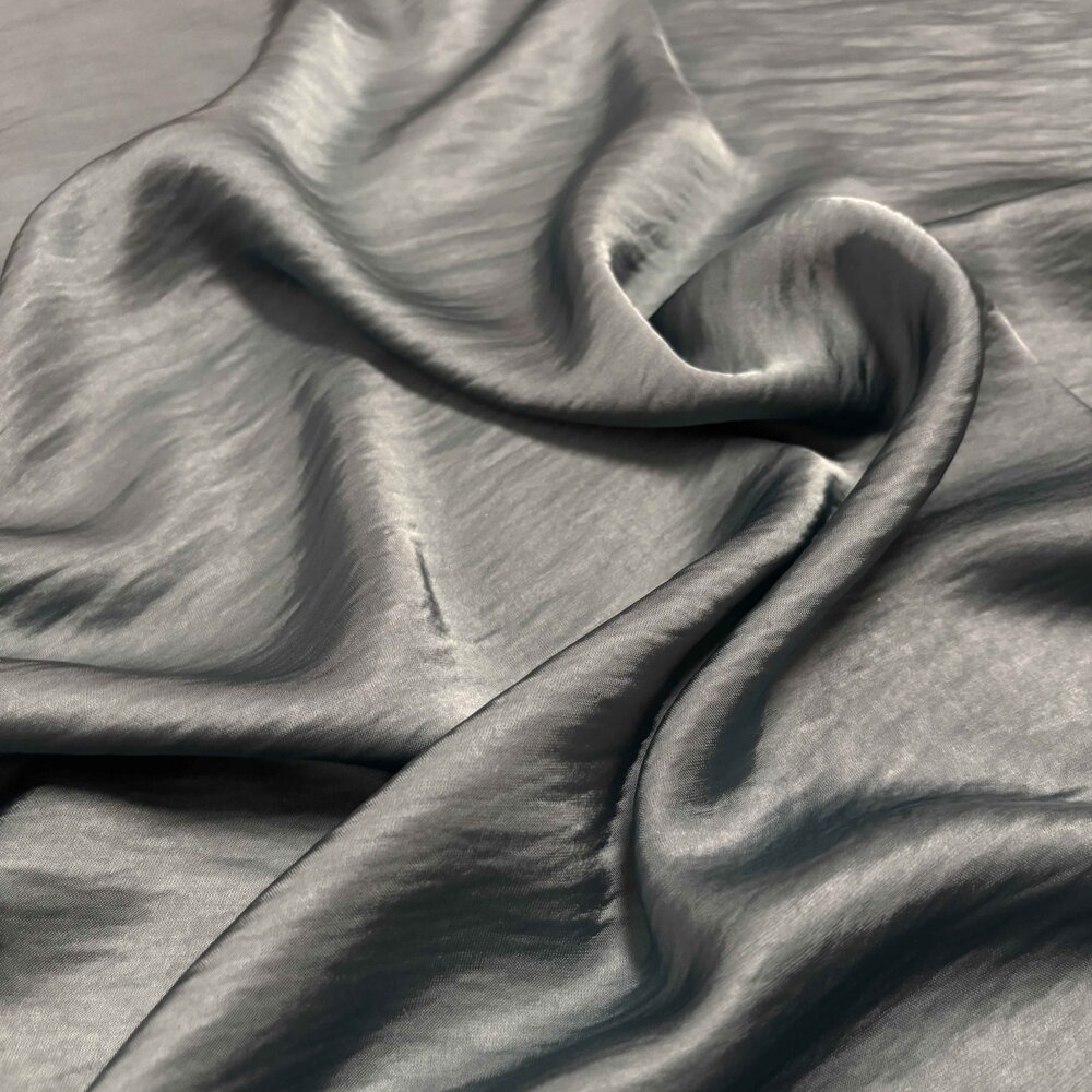 Silky Satin Stretch SI16 - muisgrijs Silky Satin Stretch SI16 - muisgrijs