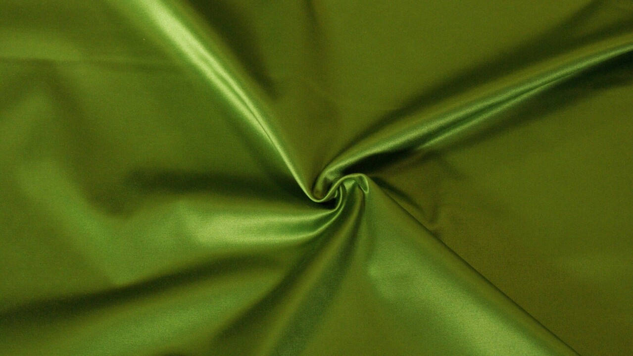 VJ COUPON - Gloss Cotton Uni S16 - lime green 160X140CM