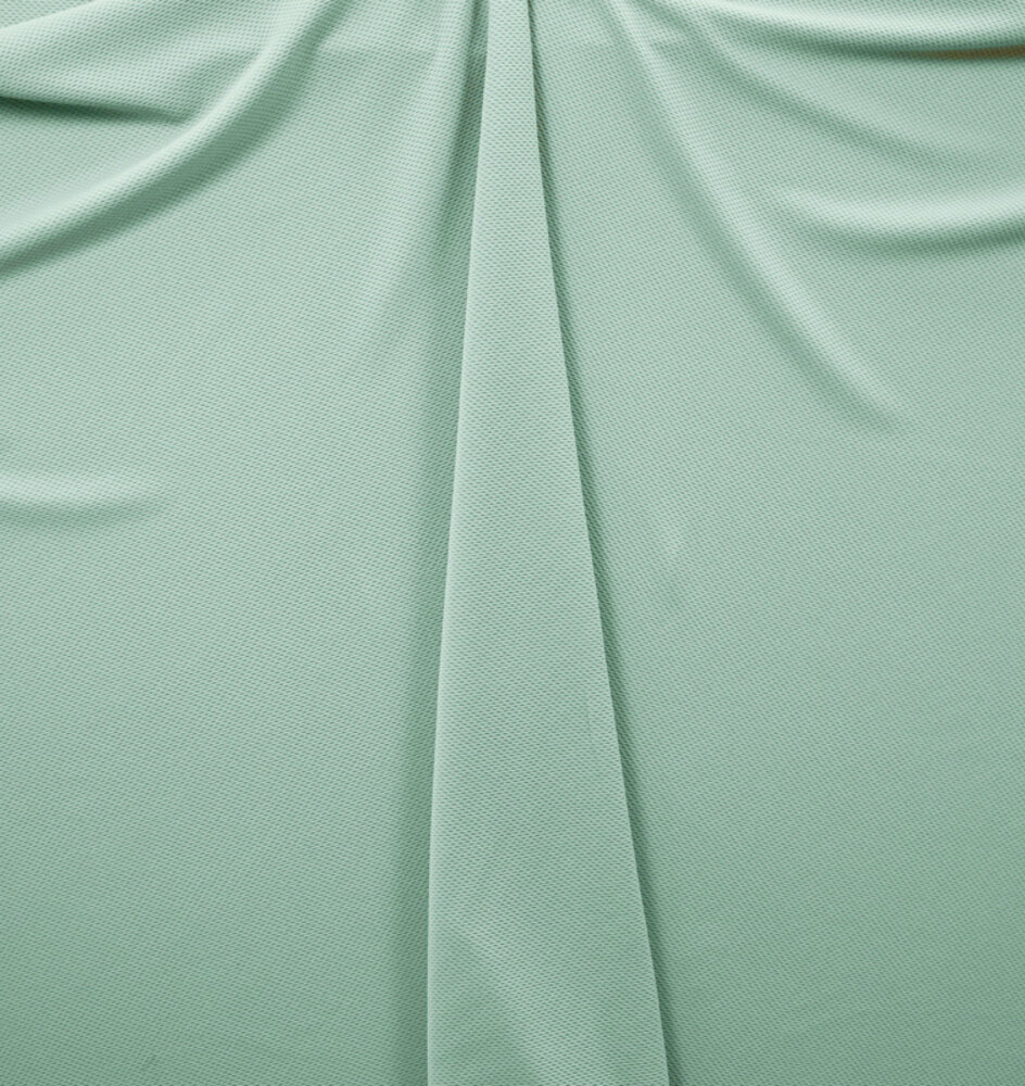 VJ COUPON Piqué Stretch PS12 - mint 145X150CM (FT) VJ COUPON Piqué Stretch PS12 - mint 145X150CM (FT)