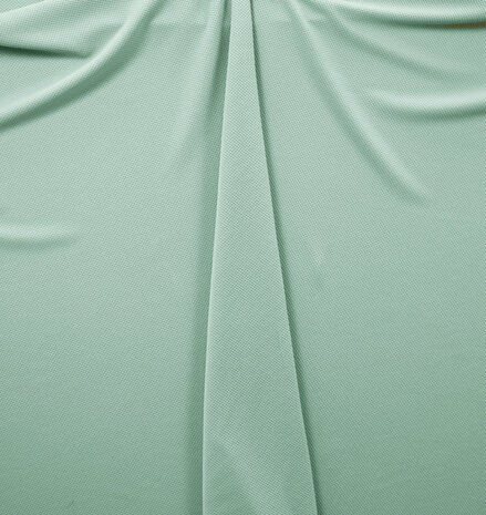 VJ COUPON Piqué Stretch PS12 - mint 145X150CM (FT) VJ COUPON Piqué Stretch PS12 - mint 145X150CM (FT)