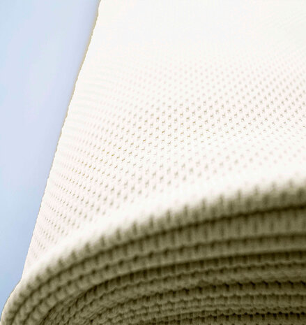 VJ COUPON Piqué Stretch PS02 - cream 80X150CM VJ COUPON Piqué Stretch PS02 - cream 80X150CM