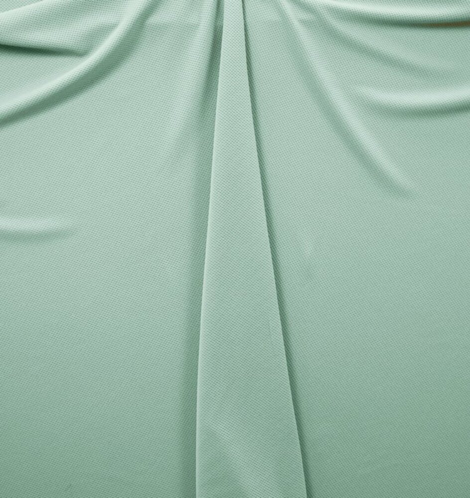 VJ COUPON Piqué Stretch PS12 - menthe - 100 x 150 cm VJ COUPON Piqué Stretch PS12 - menthe - 100 x 150 cm
