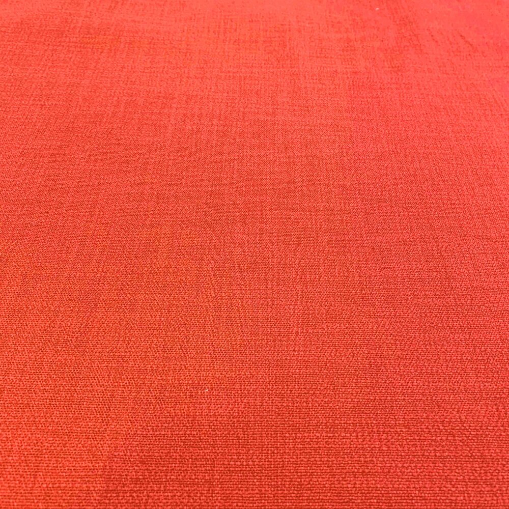 VJ COUPON - Stretch Linen L22 - bright red 75X140CM VJ COUPON - Stretch Linen L22 - bright red 75X140CM