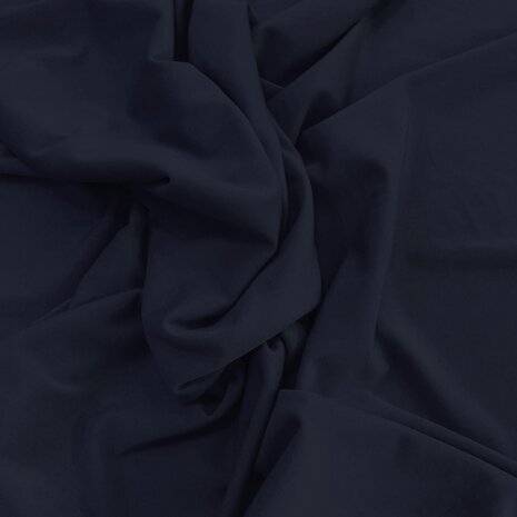 VJ COUPON Bamboo Jersey Uni BV11 - dark blue 80X145CM VJ COUPON Bamboo Jersey Uni BV11 - dark blue 80X145CM