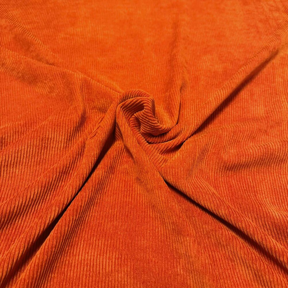 VJ COUPON – Cord-Stretch – CS16 – Orange 100 x 140 cm VJ COUPON – Cord-Stretch – CS16 – Orange 100 x 140 cm