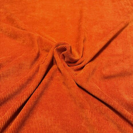 VJ COUPON - Corduroy Stretch - CS16 - Orange 100X140CM