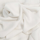 Satin extensible soyeux SI19 - blanc cassé