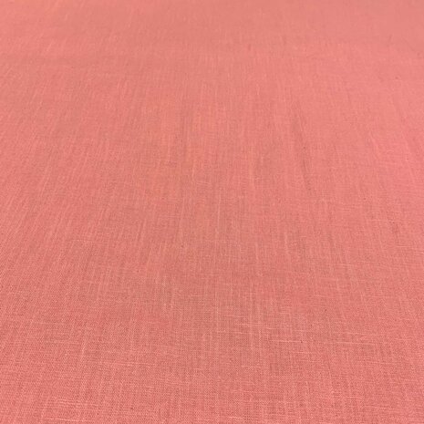 VJ COUPON– Leinen Super Fine LV23 – Koralle 80 x 140 cm VJ COUPON– Leinen Super Fine LV23 – Koralle 80 x 140 cm