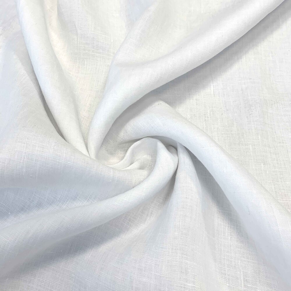VJ COUPON - Linen Super Fine LV08 - white 100+55X140CM (VLK) VJ COUPON - Linen Super Fine LV08 - white 100+55X140CM (VLK)
