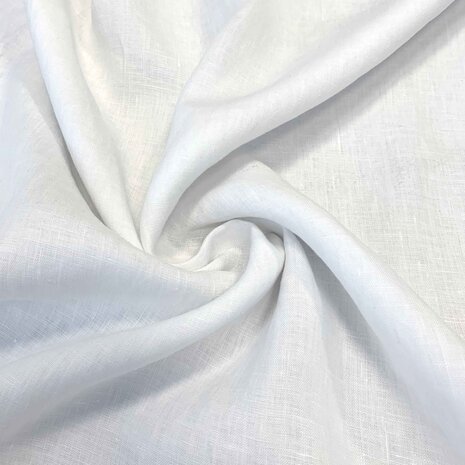 VJ COUPON - Linen Super Fine LV08 - white 100+55X140CM (VLK) VJ COUPON - Linen Super Fine LV08 - white 100+55X140CM (VLK)