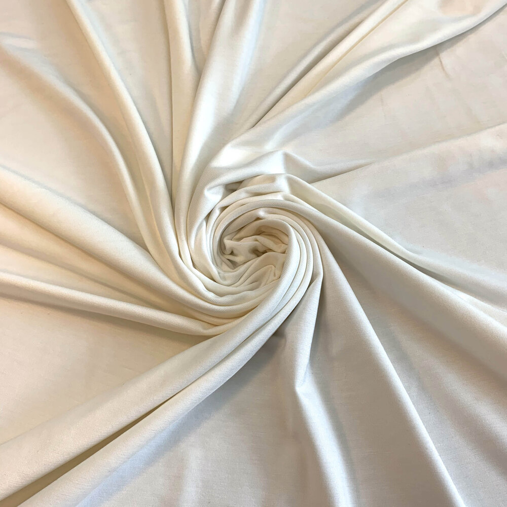 VJ COUPON Bamboo Jersey Uni BV03 - cream 180X145CM VJ COUPON Bamboo Jersey Uni BV03 - cream 180X145CM