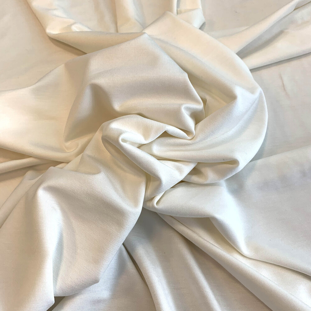 VJ COUPON Bamboo Jersey Uni BV03 - crème 180X145CM VJ COUPON Bamboo Jersey Uni BV03 - crème 180X145CM
