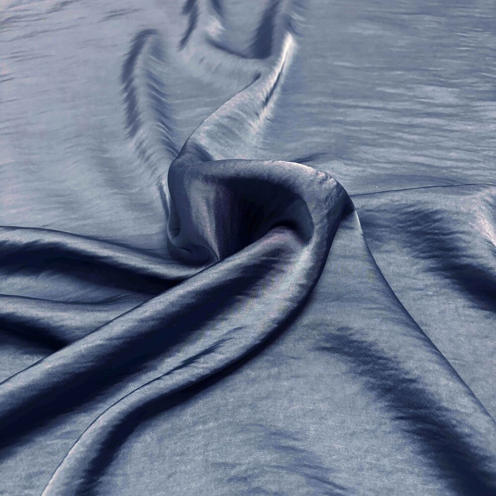 Seidiger Stretch-Satin SI23 – Taubenblau Seidiger Stretch-Satin SI23 – Taubenblau