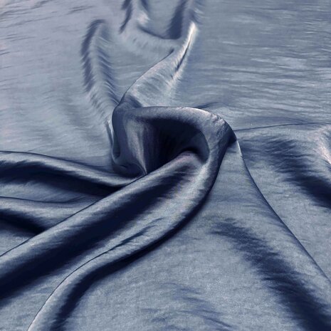 Silky Satin Stretch SI23 - duifblauw Silky Satin Stretch SI23 - duifblauw