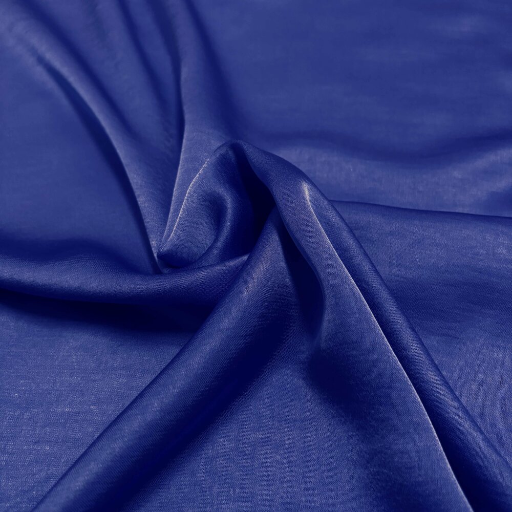 Silky Satin Stretch SI24 - kobalt blauw Silky Satin Stretch SI24 - kobalt blauw