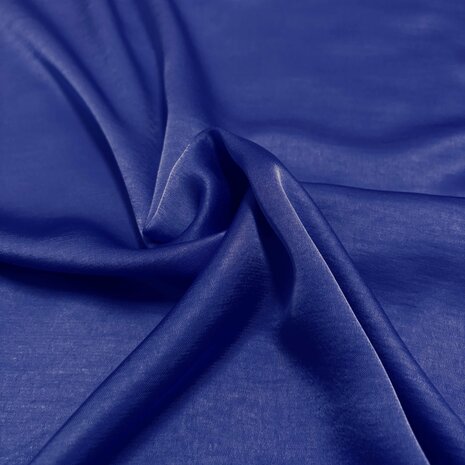 Silky Satin Stretch SI24 - kobalt blauw Silky Satin Stretch SI24 - kobalt blauw