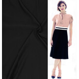 VJ COUPON Piqué Stretch PS04 - zwart 100X150CM (FT) VJ COUPON Piqué Stretch PS04 - zwart 100X150CM (FT)