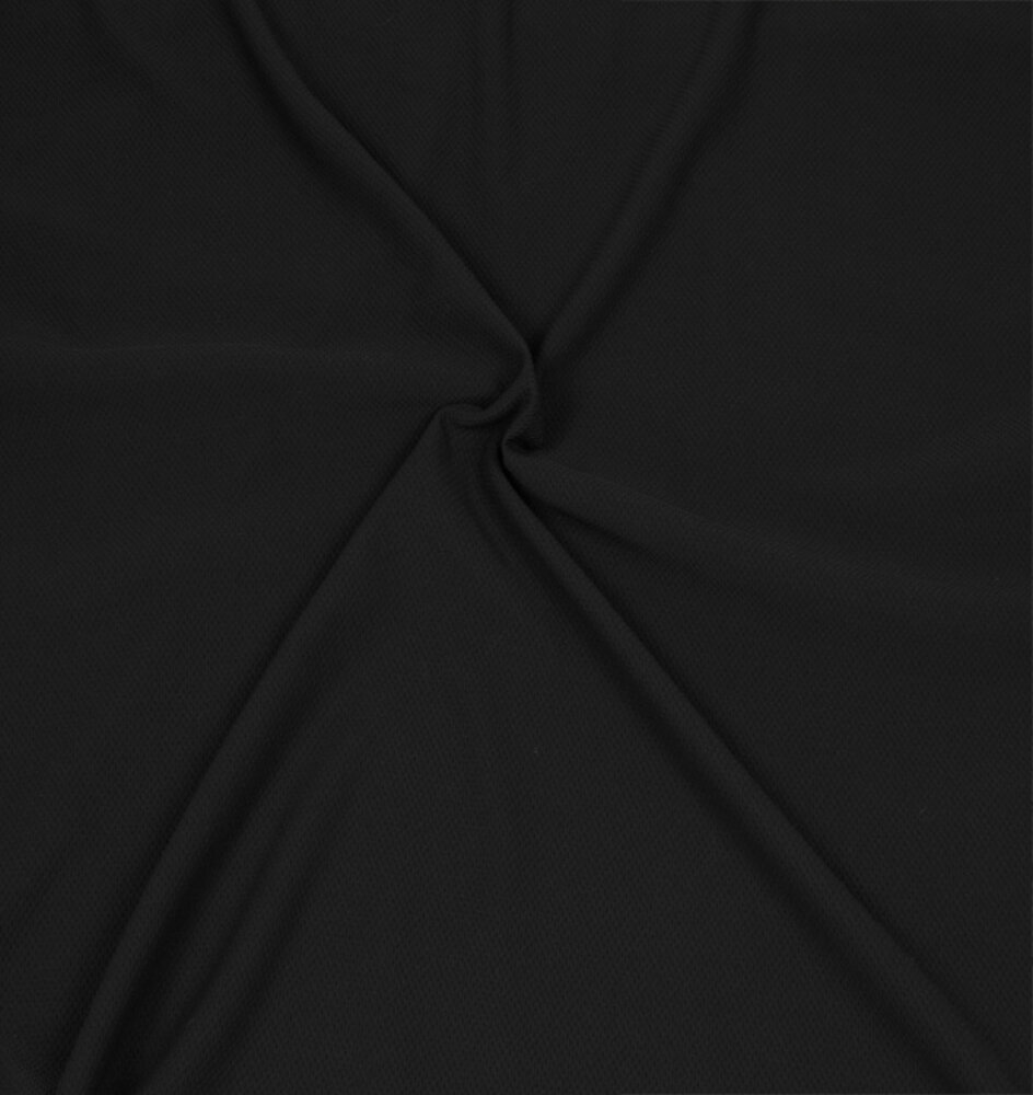 VJ COUPON Piqué Stretch PS04 - Black 100X150CM (FT) VJ COUPON Piqué Stretch PS04 - Black 100X150CM (FT)