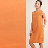 VJ COUPON -  Stretch Linnen L29 sinasappel  100X140CM
