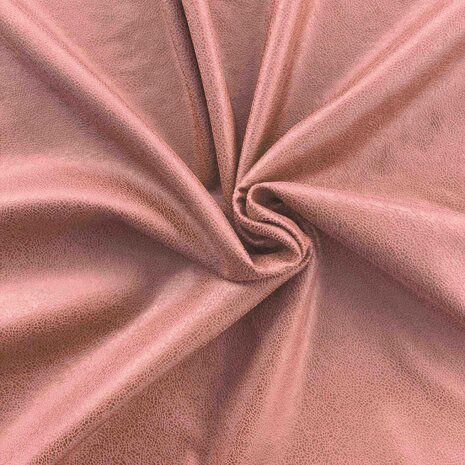 VJ COUPON - Imitatie Leder IL63 - zalm roze 100X140CM VJ COUPON - Imitatie Leder IL63 - zalm roze 100X140CM