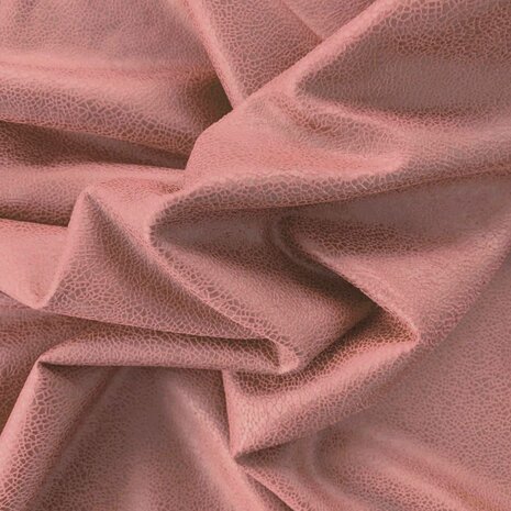 VJ COUPON - Imitatie Leder IL63 - zalm roze 100X140CM VJ COUPON - Imitatie Leder IL63 - zalm roze 100X140CM