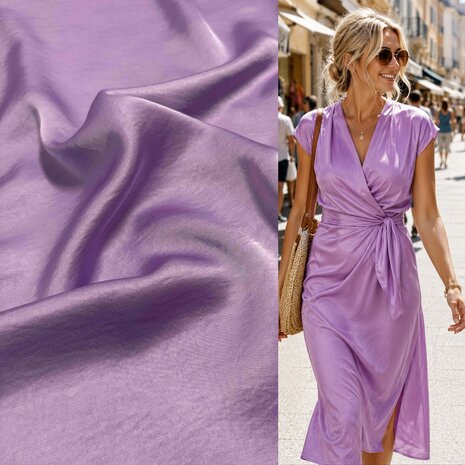 Silky Satin Stretch SI28 - lila