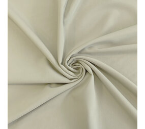 VJ COUPON -  	Gabardine Terlenka Stretch T55- licht beige   75X140CM