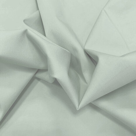 COUPON VJ - Satin Coton Extensible Confort SK18 - vert menthe doux 200 x 135 cm