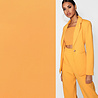 VJ COUPON Bamboe Gabardine Stretch BC24 - warm geel  80X150CM
