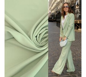 VJ COUPON Terlenka 4-Wege-Stretch TS35 – Mintgrün 100+65 x 147 cm