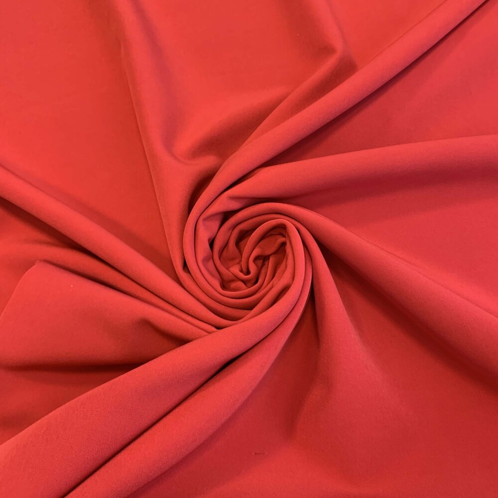 VJ COUPON Terlenka 4-Way Stretch TS29 - fel rood 75X147CM VJ COUPON Terlenka 4-Way Stretch TS29 - fel rood 75X147CM
