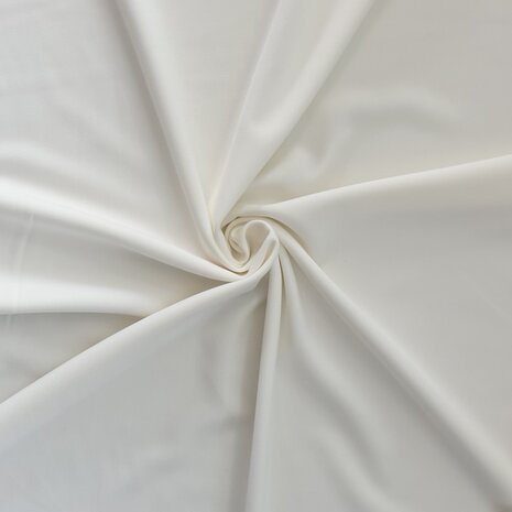 VJ COUPON Gabardine Terlenka Stretch (schwer) WT91 - Creme 120 x 145 cm