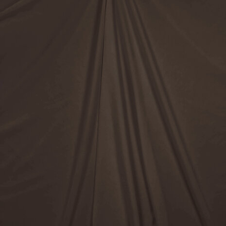 VJ COUPON -Cupro Satijn Uni TC08 - donkerbruin 80X137CM VJ COUPON -Cupro Satijn Uni TC08 - donkerbruin 80X137CM