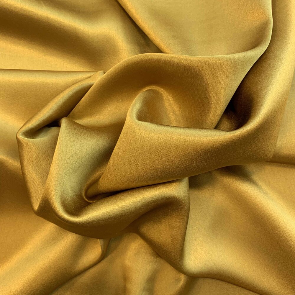 VJ COUPON Satinseide, Stretch SD05 – Goldgelb 100+35 x 137 cm VJ COUPON Satinseide, Stretch SD05 – Goldgelb 100+35 x 137 cm