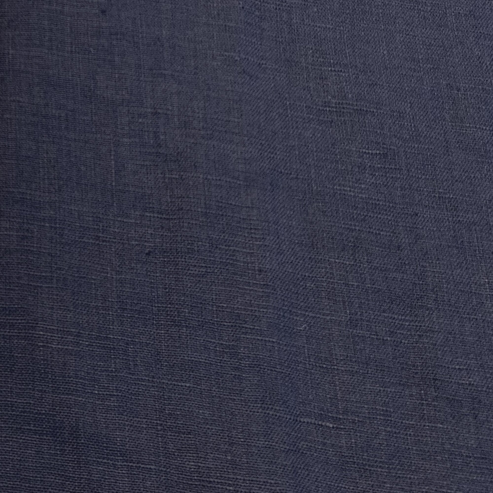 VJ COUPON - Linnen Super Fine LV07 - donker blauw 135X140CM VJ COUPON - Linnen Super Fine LV07 - donker blauw 135X140CM