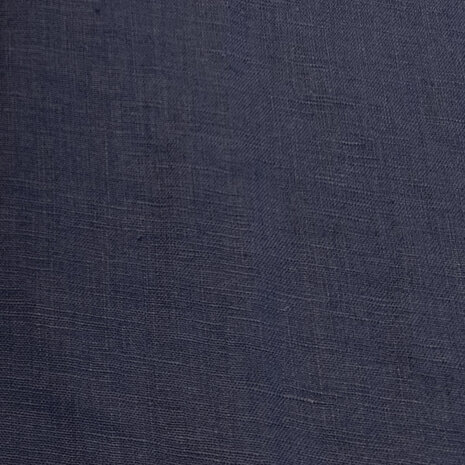 VJ COUPON - Linen Super Fine LV07 - dark blue 135X140CM VJ COUPON - Linen Super Fine LV07 - dark blue 135X140CM