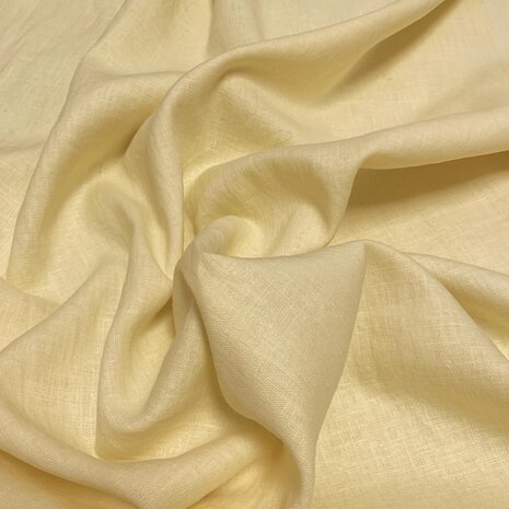 COUPON VJ - Lin extra fin LV28 - Jaune clair 90 x 140 cm COUPON VJ - Lin extra fin LV28 - Jaune clair 90 x 140 cm