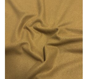Wollen Mantel Stof KW25 - gold camel