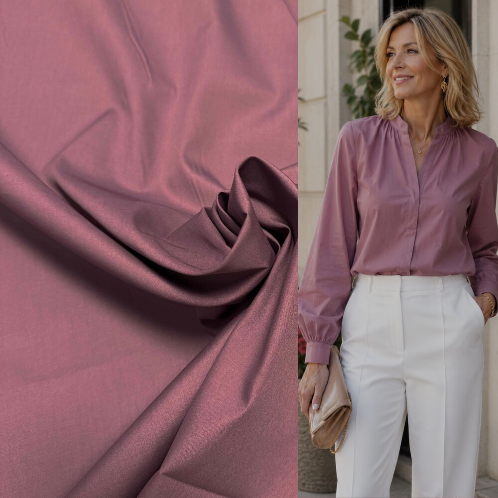 Katoen poplin 5569 - Lavendel Katoen poplin 5569 - Lavendel