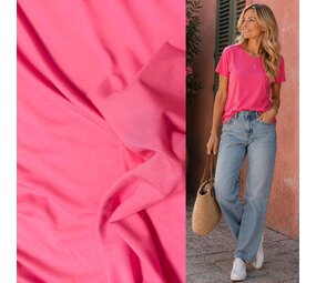 Viskose-Jersey 5572 - Rosa Viskose-Jersey 5572 - Rosa