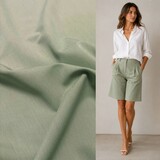 Gabardine Terlenka Stretch T59 – Salbeigrün meliert Gabardine Terlenka Stretch T59 – Salbeigrün meliert