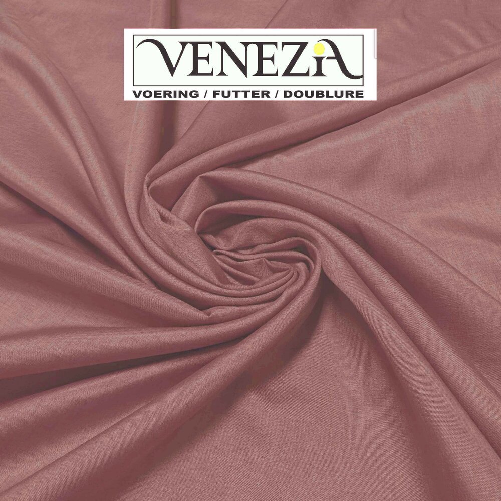 VJ COUPON Venezia Voering AA98 - Oud Roze 120X140CM VJ COUPON Venezia Voering AA98 - Oud Roze 120X140CM