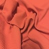 VJ COUPON Stretch knit with waffle structure 4997 - red 90+80+40X170CM VJ COUPON Stretch knit with waffle structure 4997 - red 90+80+40X170CM
