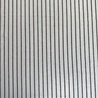 Gewebter Baumwoll-Leinen-Streifen 5575 - Weiß-Taupe Gewebter Baumwoll-Leinen-Streifen 5575 - Weiß-Taupe