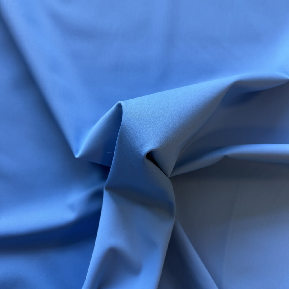 Coton extensible 5591 - Bleu