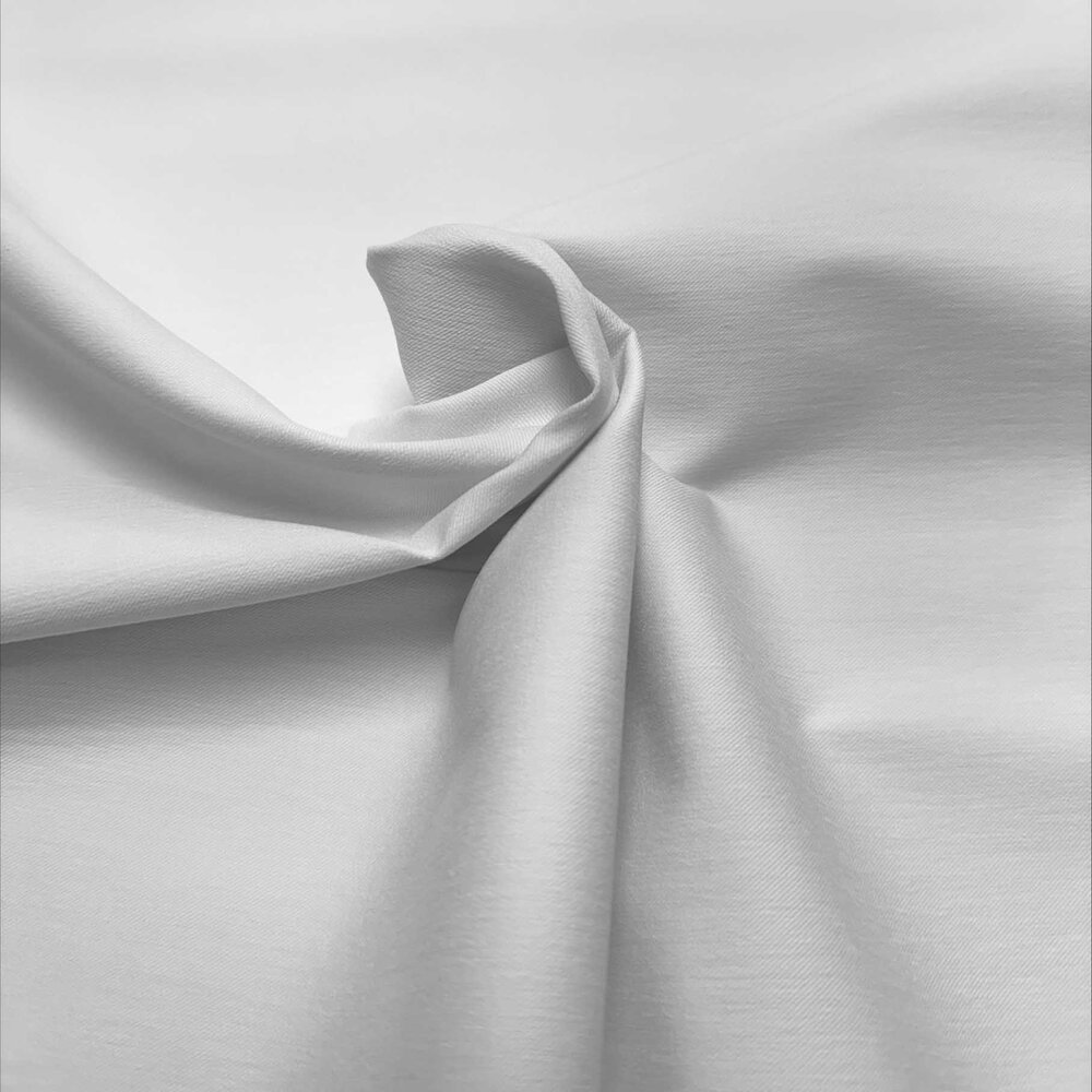 VJ COUPON - Bengaline Stretch 5545 - Off-White 150 x 150 cm (FLACH)
