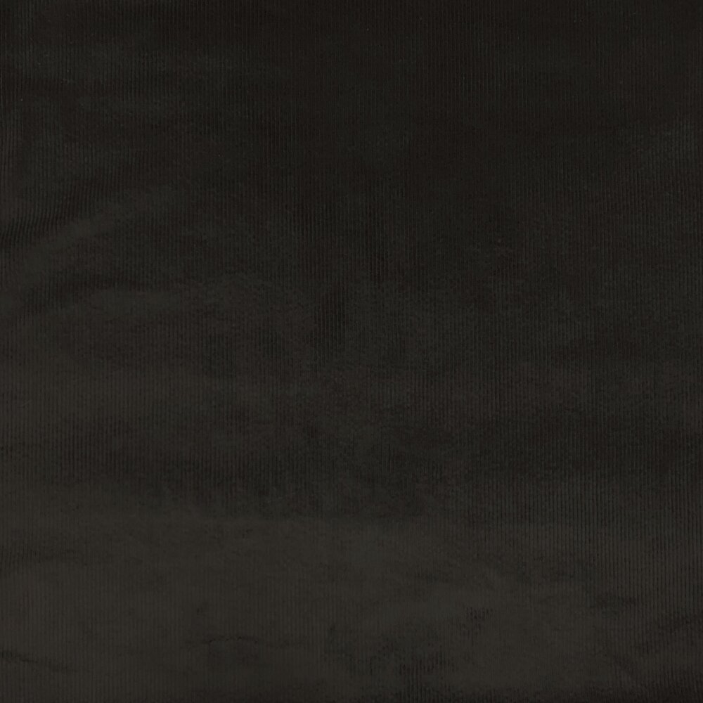 VJ COUPON - Cotton Corduroy Stretch AB03 - Black 135+60X140CM