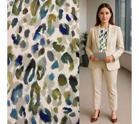VJ COUPON - Viscose Poplin Stretch 5314 110X140CM (FT) VJ COUPON - Viscose Poplin Stretch 5314 110X140CM (FT)